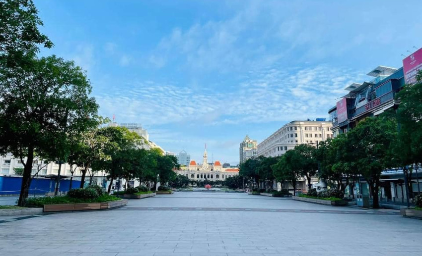 Ho Chi Minh City in Lockdown : an empty city