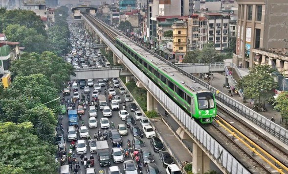 Giá vé tàu đường sắt trên cao Cát Linh - Hà Đông thấp nhất chỉ 7K