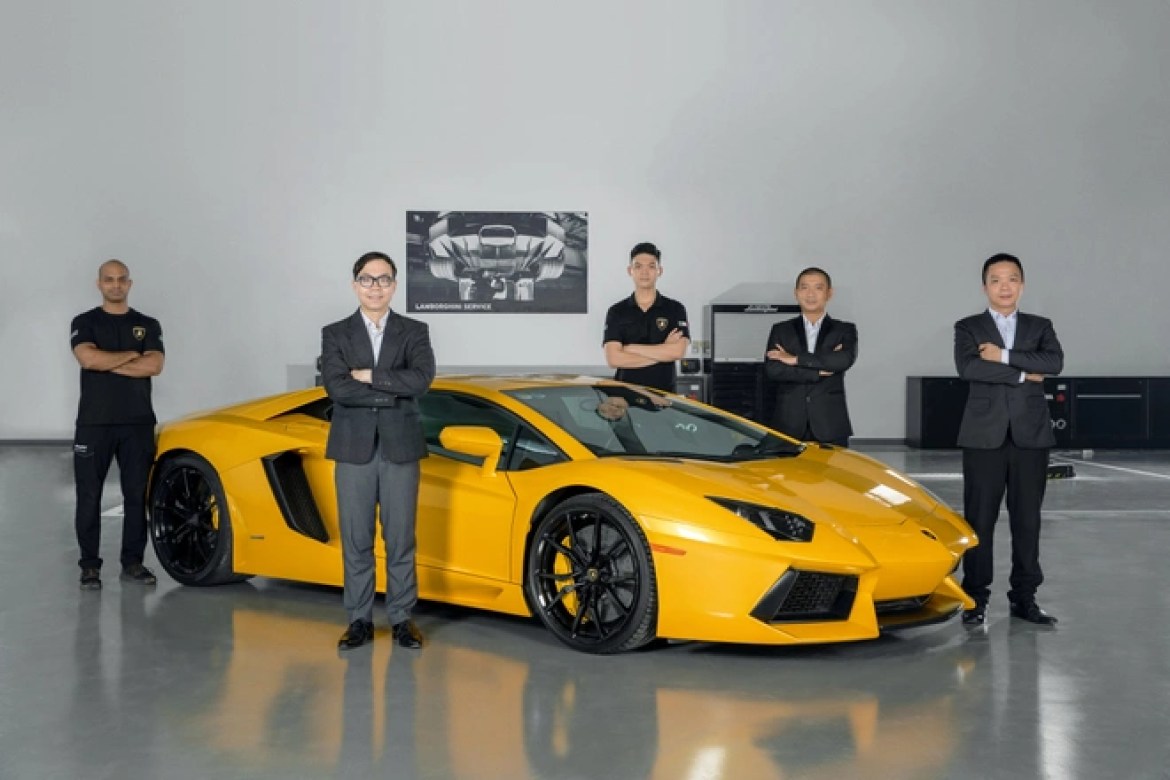 Lamborghini has a factory in Vietnam