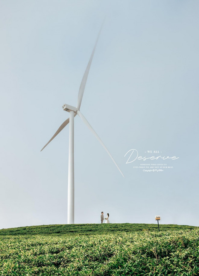 Play all the 5 most beautiful wind power fields in Vietnam in the summer - 12