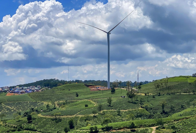 Play all the 5 most beautiful wind power fields in Vietnam in the summer - 13