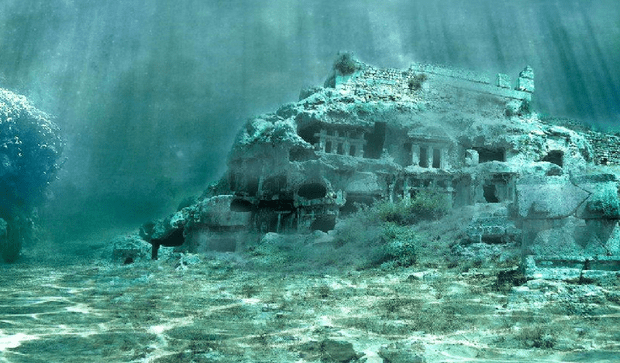 See the ruins of the city of Thonis-Heracleion, where the Egyptian legend lurks under the ocean - Photo 1.