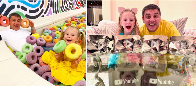 Russia's gold mine sets a record to become the highest-earning female YouTuber in 2021: Revenue of more than 600 billion dong thanks to the language localization strategy to help three-year-olds also 'fascinated' - Photo 3.