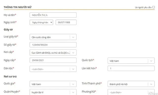 Instructions for online marriage registration - Photo 3.