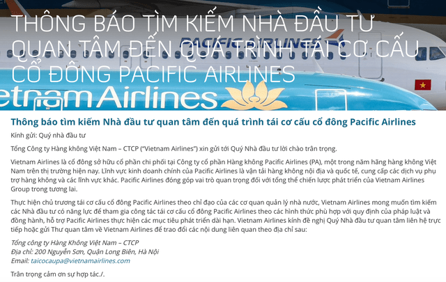 Want to invite investors to participate in restructuring, how is the financial picture of Pacific Airlines? - Photo 2.