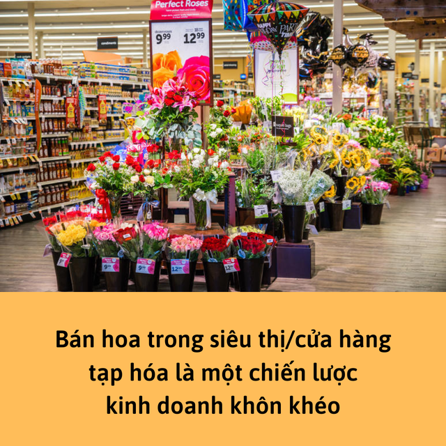 Marketing tactics after grocery stores and supermarkets race to sell flowers - Photo 1.