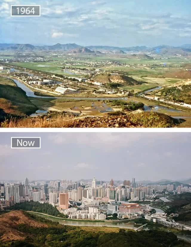 A series of photos from the past and present show the amazing changes of the world's most famous cities over the past century - Photo 7.