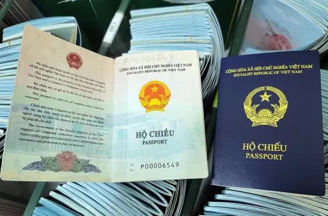 Germany stops issuing visas for ordinary Vietnamese passports with a new blue-violet model - Photo 1.