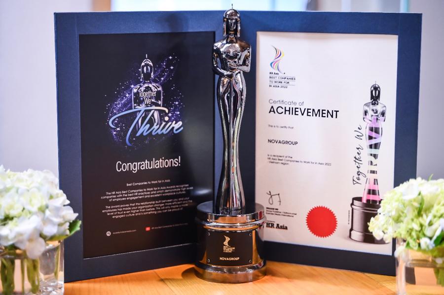 Award Best Companies to Work for in Asia là a prestigious international award awarded annually by HR Asia.