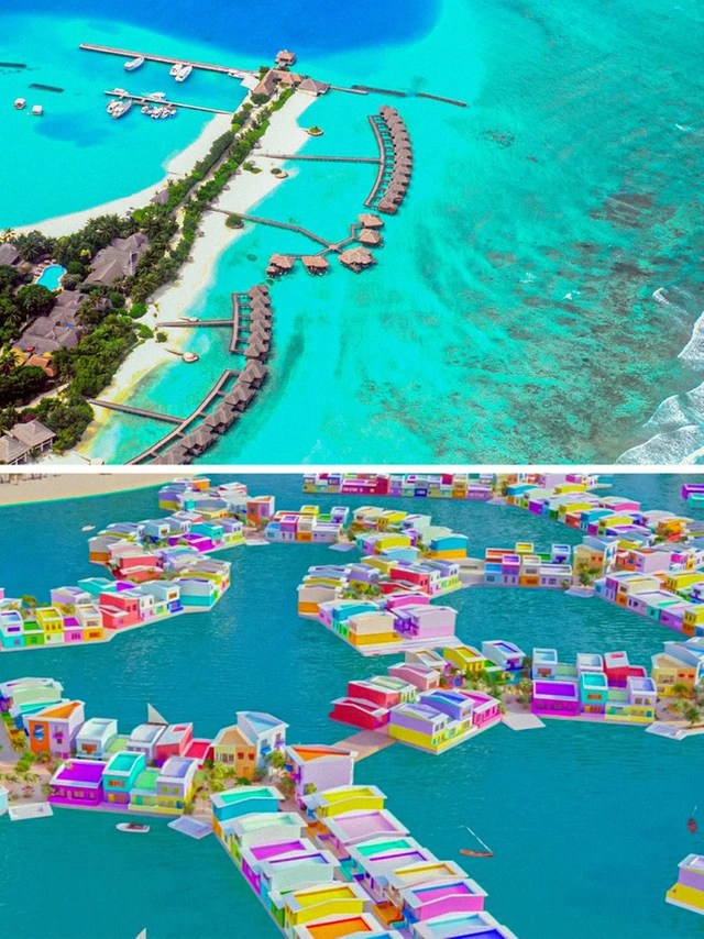 The photos show how the world has changed dramatically in just the past few years - Photo 8.