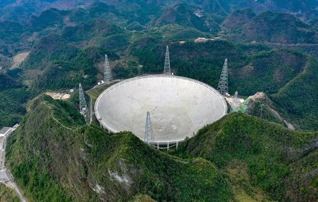 China spent nearly 50 million dollars building the largest telescope ever to change the time of the whole world - Photo 2.