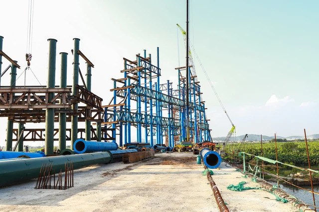 Close-up of the most expensive bridge in Bac Ninh province is about to be completed - Photo 5.