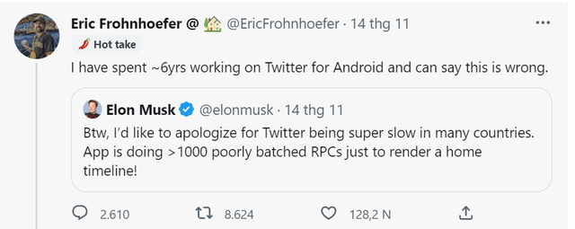 Publicly correcting Elon Musk's back, a Twitter employee was fired in a single note - Photo 1.
