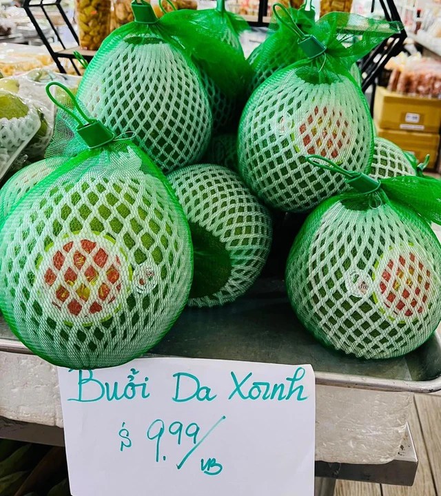 Green-skinned grapefruit flies to the US, costing more than 500,000 VND/kg - Photo 2. Green-skinned grapefruit flies to the US, costing more than 500,000 VND/kg - Photo 2.