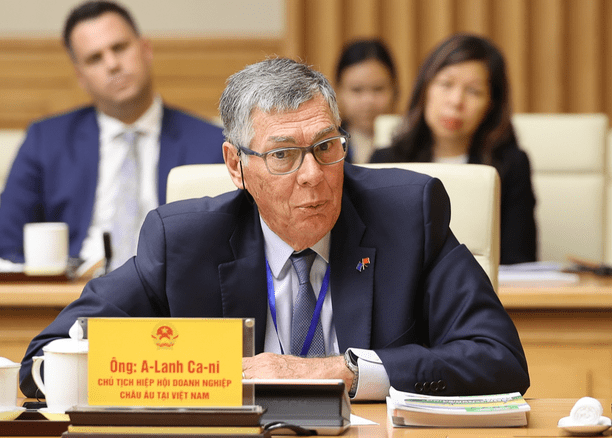 Mr. Alain Cany, President of EuroCham in Vietnam. (Source: VGP).