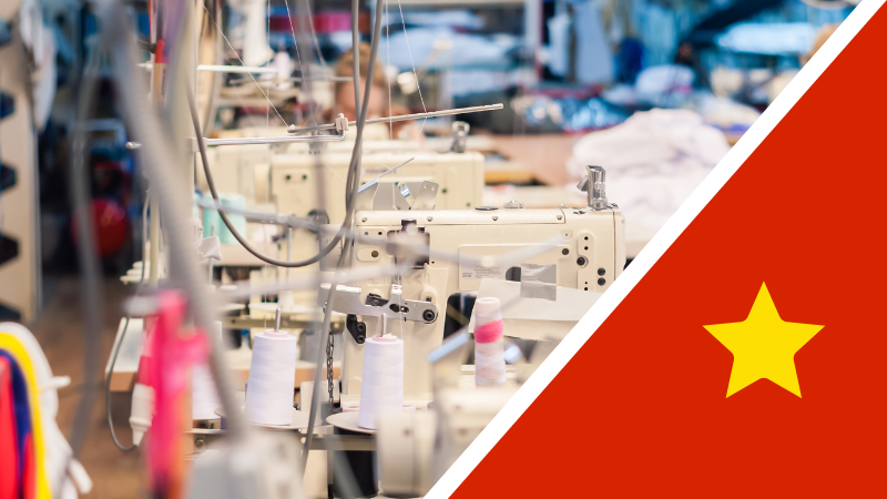 benefits of manufacturing apparel in Vietnam