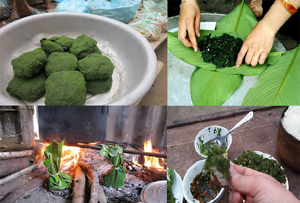 Rêu suối, món lạ thổn thức du khách vùng Tây Bắc - Sài Gòn Tiếp Thị