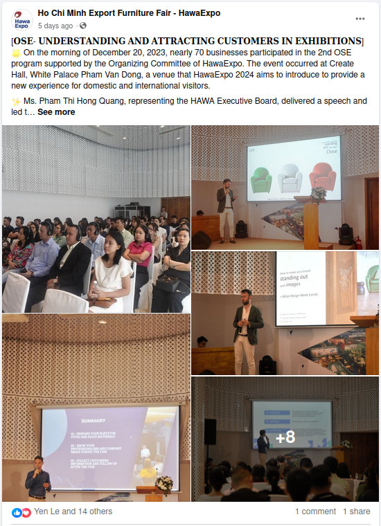 workshop of industry experts
