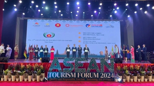 3 thành phố của Việt Nam được trao giải Thành phố Du lịch sạch ASEAN 2024- Ảnh 1.