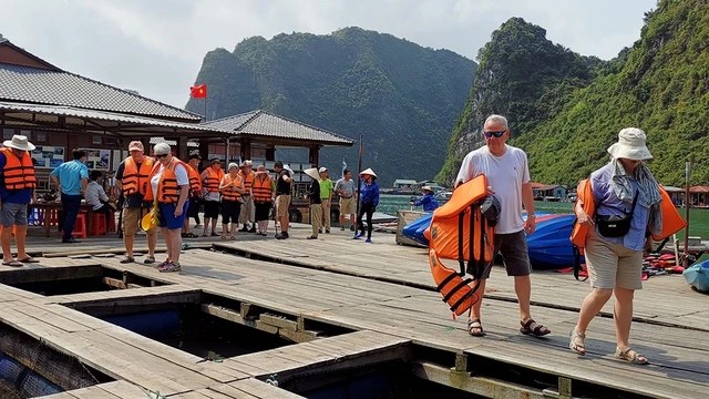 Điểm tham quan nổi tiếng trên vịnh Hạ Long dừng đón khách để bảo dưỡng - Ảnh 2.