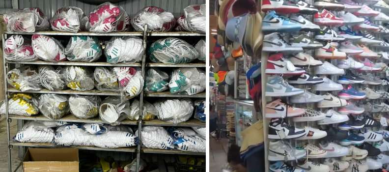 Be aware of counterfeit products