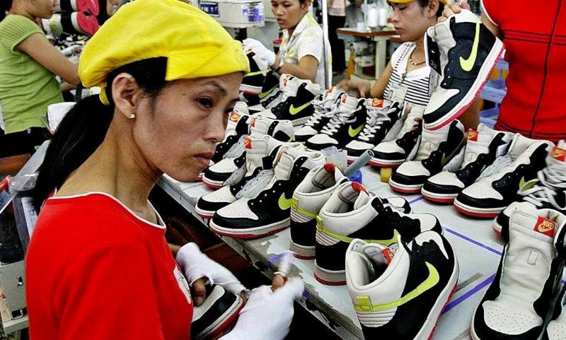 Use case of Nike manufacturers outside of China