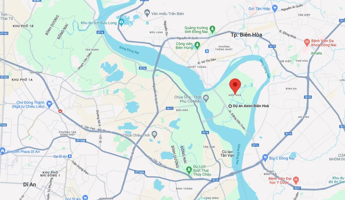 aeon mall, aeon bien hoa anh 1