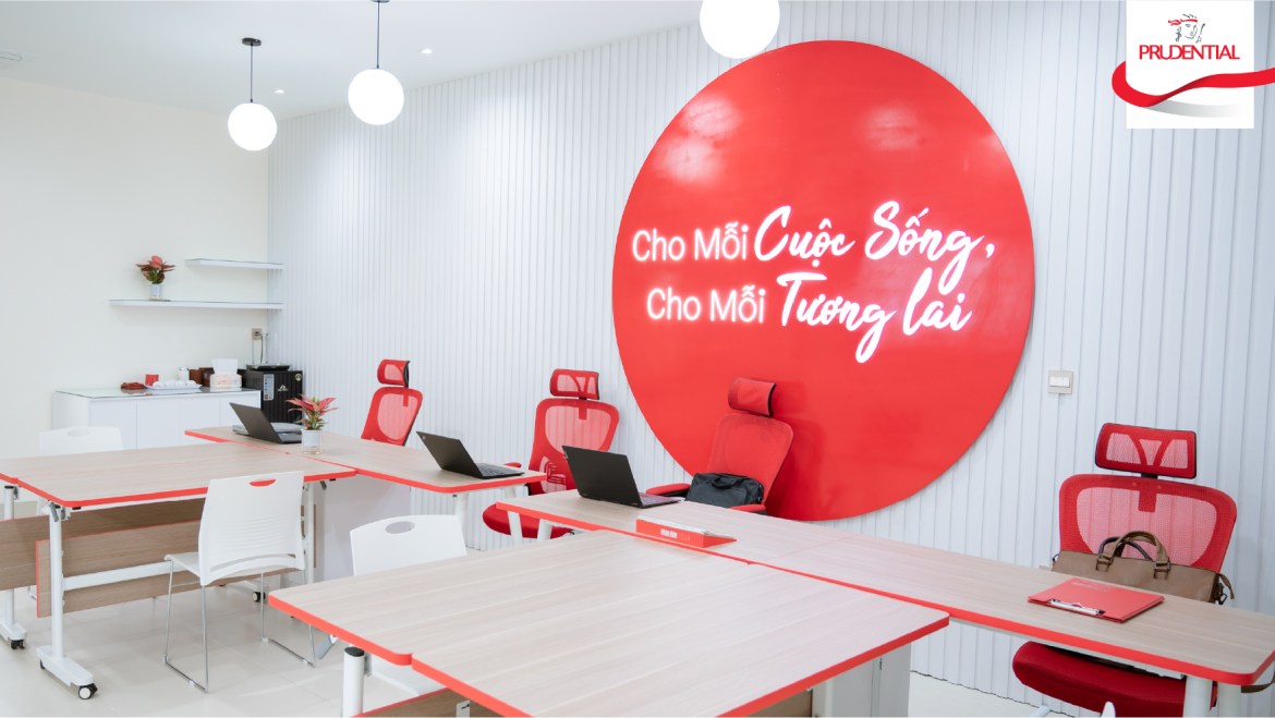 Bên trong mô hình văn phòng mới của Prudential