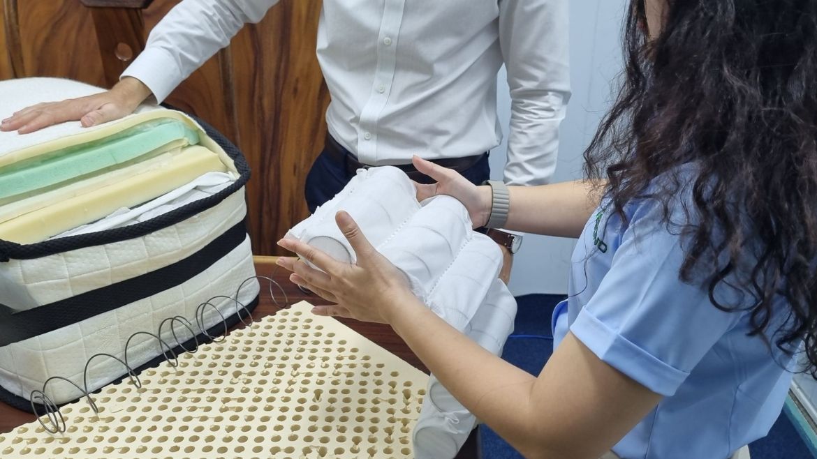 Mattress Designed with Latex and Memory Foam