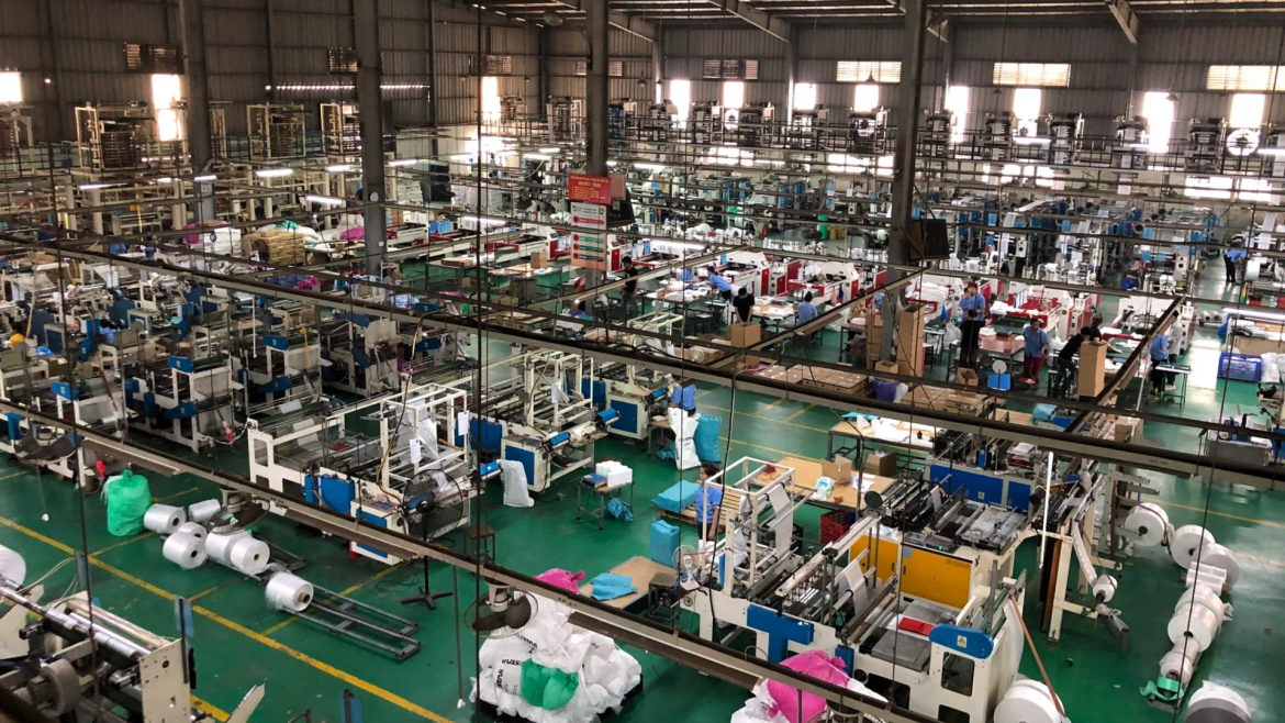 Vietnam packaging factory