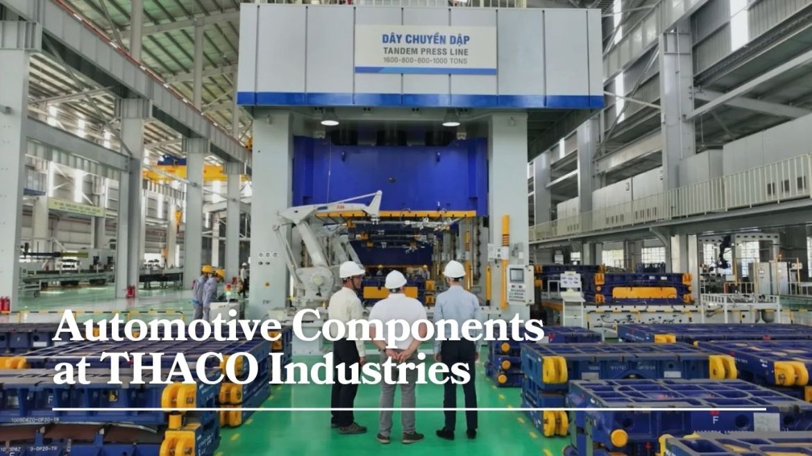 Vietnam automotive manufacturing factory tour