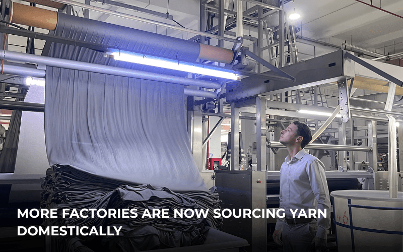Vietnam sourcing yarn domestically